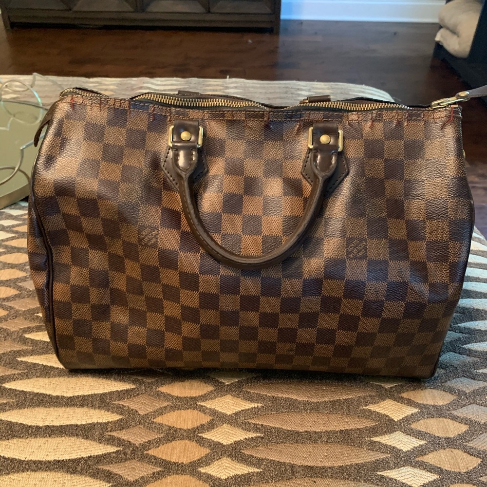 Louis Vuitton Speedy 30 Damier Ebene